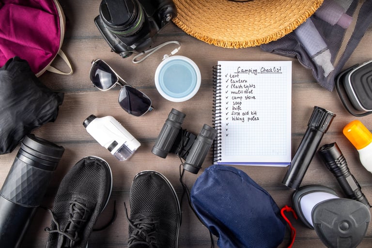 Safari packing checklist